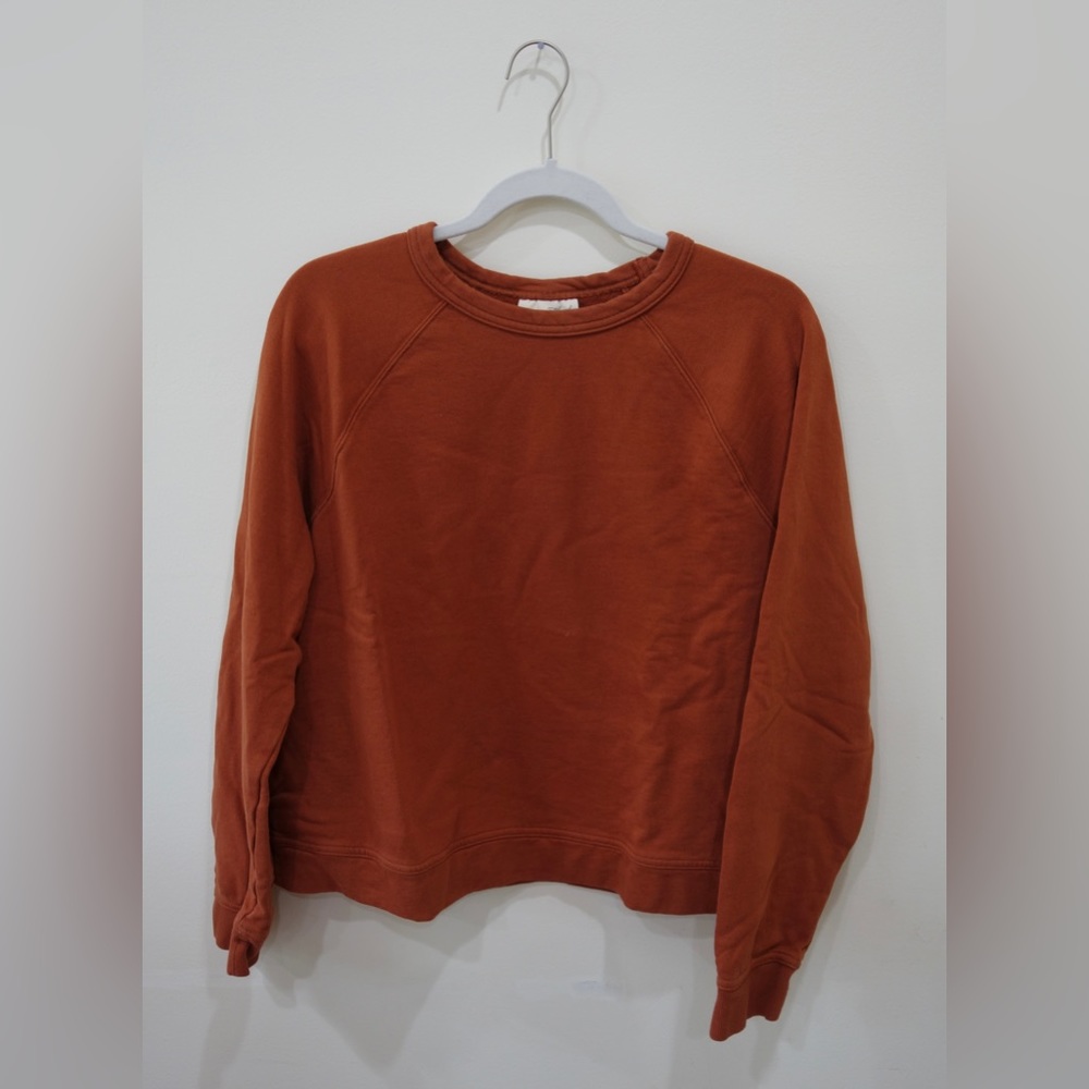 Universal Thread Burnt Orange Pullover - Large